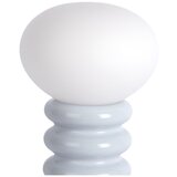 Leitmotiv Svetlo modra keramična namizna svetilka (višina 33,5 cm) Catania Aro – | Shoptok.si