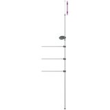 vidaXL Držalo za brisače 47x280 cm aluminij | Shoptok.si