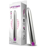LATETOBED Renee Vibe 10 Vibrating Functions 18,5cm Silver