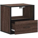 vidaXL Zidni noćni ormarići 2 kom smeđi hrast 40x31x39,5 cm | shoptok.hr