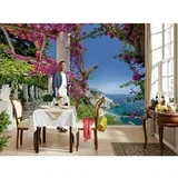 Potiskana tapeta Amalfi (8 -del., Š x V: 368 x 254 cm, Papir)