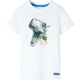  Dječja majica prljavo bijela boja 116 | shoptok.hr