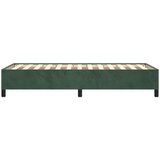  Posteljni okvir temno zelen 100x200 cm žamet, (20724001) | Shoptok.si
