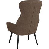  Stolica za opuštanje od tkanine smeđesiva | shoptok.hr