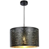 Globo Okrugla viseća svjetiljka Tunno (40 W, Ø x V: 380 mm x 120 cm, Crne boje, E27) | shoptok.hr