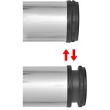 4 noge za stol podesive visine kromirane 870 mm | shoptok.hr