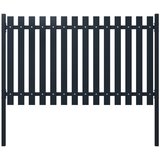 vidaXL Ograjni panel antraciten 174,5x100 cm prašno premazano jeklo Cene