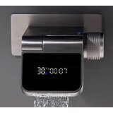 ELITE EDITION Zidna armatura s prikazom temperature in preklopnim izlivom 180° – BSW1500 — Krom | Shoptok.si
