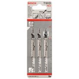 Bosch LIST VBODNE ŽAGE T 101 D 3-DELNI KOMPLET | Shoptok.si