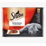  Hrana za mačke Sheba pouch meso umak 4x85g u