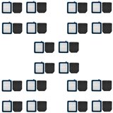 INORCO 20x nadomestni deli dodatne opreme Filter HEPA za Q6-8 Wq61 Wq71 Wq81 dodatki za sesalnik, (21852762) Cene