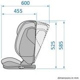 Maxi-Cosi autosjedalica Rodifix S i-Size, Grupa 2, 3 (15-36 kg) (100-150 cm) - Tonal Graphite | shoptok.hr