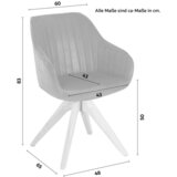 Premium Living stol chill, temno rjava | Shoptok.si