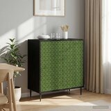  Kreveta GELEEN Crni hrast 69 x 33 x 76 cm Konstruirano drvo | shoptok.hr