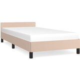  Okvir za krevet s uzglavljem bez madraca cappuccina 90x200 cm | shoptok.hr
