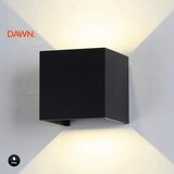 Dawn led svetiljka A310 zidna 6W 3000K IP54 crna Cene