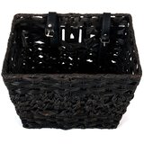  Pletena mala košara za bicikl crna/tamnosmeđa | shoptok.hr