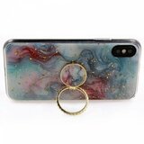 Nillkin silikonski ovitek marmor ring za samsung galaxy A71 A715 moder z bleščicami | Shoptok.si