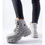 Big Star Gray hiking boots | shoptok.hr