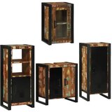  Set namještaja za kupaonicu 4 kom. Šareni 55 x 35 x 60 cm | shoptok.hr