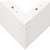  Vrtna sadilica bijela 90x60x45,5 cm od masivne borovine | Eponuda.ba