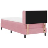  Krevet s opruga kutije Ružičasta 200 x 80 cm Baršun | shoptok.hr