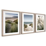 Styler Tiskane slike u setu 3 kom s okvirom 30x40 cm Tranquil – | shoptok.hr