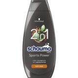 Schwarzkopf Schauma Men Sports Power 2In1 Shampoo šampon za vse vrste las 400 ml za moške Cene