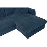 P & B KOTNA SEDEŽNA GARNITURA, struktura temno modra | Shoptok.si