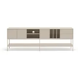 Krem TV komoda 220x74x45 cm Platt –