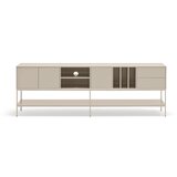 Teulat Kremno bela TV omarica 220x74x45 cm Platt – | Shoptok.si