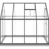  Staklenik s okvirom antracit 224 x 169 x 202 cm aluminijski | shoptok.hr