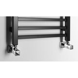 Sapho kupatilski radijator metro 89x45 cm mat crni | Eponuda.com