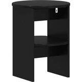  Stranska omara 2 pcs Črna Ø40 x 50 cm Konstruirano leseno, (5000233762) | Shoptok.si