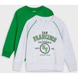 Sinsay Crewneck majica 2 pack | shoptok.hr