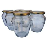 Tegla amfora 580ml+poklopac 6 kom