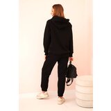 Polski Women's cotton thermal set with print black | shoptok.hr