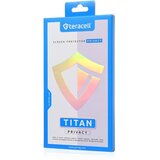  Zastitno staklo Tempered Glass Privacy Teracell Titan 2.5D za iPhone 17 Pro Max 6.9 crni | Eponuda.com