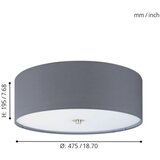 Eglo 94921 - Plafonsko svetlo PASTERI 3xE27/25W/230V | Eponuda.com