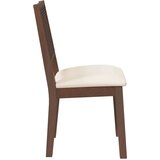  Jedilni stoli z blazinami 2 kosa Brown Solid Wood Rubber | Shoptok.si