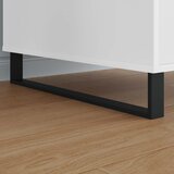  Noge namještaja 12 pcs Crna 596 x 40,5 x 100 mm Željezo | shoptok.hr