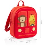 MiquelRius Ruksak mini 1 odjeljak Bus Stop crveni 10L MR19390 | shoptok.hr