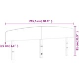  Uzglavlje voštano smeđe 200 cm od masivne borovine | Eponuda.com