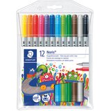 Flomaster ŠKOLSKI 12BOJA OBOSTRANI NORIS STAEDTLER 320 NWP12 | Eponuda.com