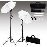 Studio rasvjeta komplet s tronožac i suncobrani | Eponuda.com