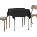  Tkanina za stol Pravokutni Tamnosiva 140 x 140 cm | shoptok.hr
