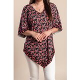 Fenzy Bluza S Printom Za Veće Veličine, Crna | shoptok.hr