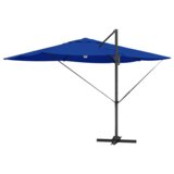  Kantilever Roma senčnik Modra in črna 352 x 251 x 265 cm, (5000045892) | Shoptok.si