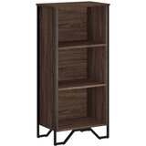 Maison Chic Knjižna omara - Knjižni regal rjavi hrast 50x31x106 cm inženirski les, (21724972) Cene