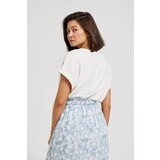 Moodo Women's midi skirt with flowers - blue | Eponuda.ba